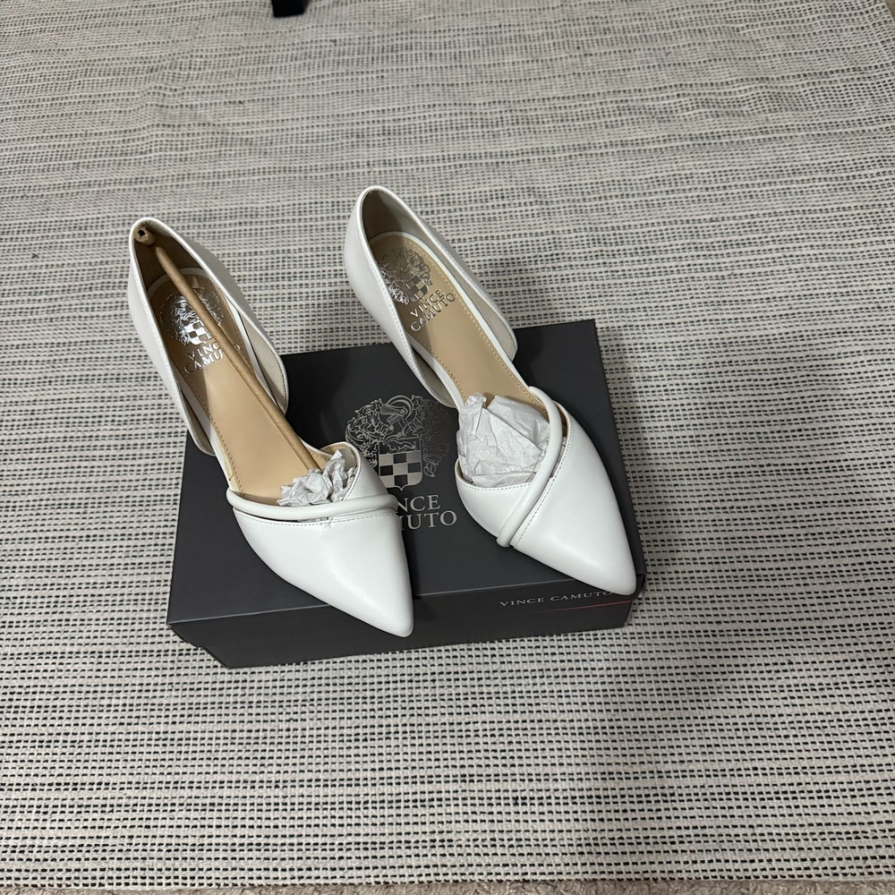 Vince Camuto White Women's Heels
